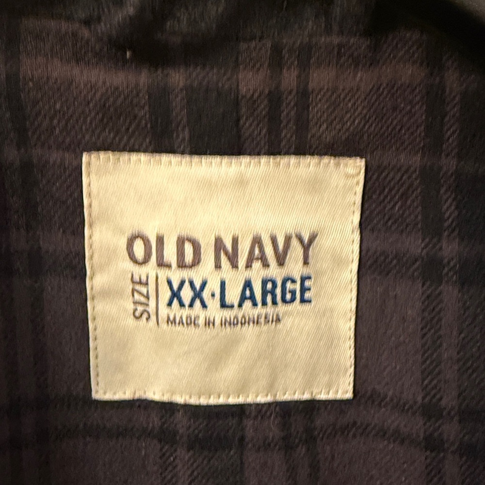 Old Navy Charcoal Utility Jacket - Picture 3 of 7